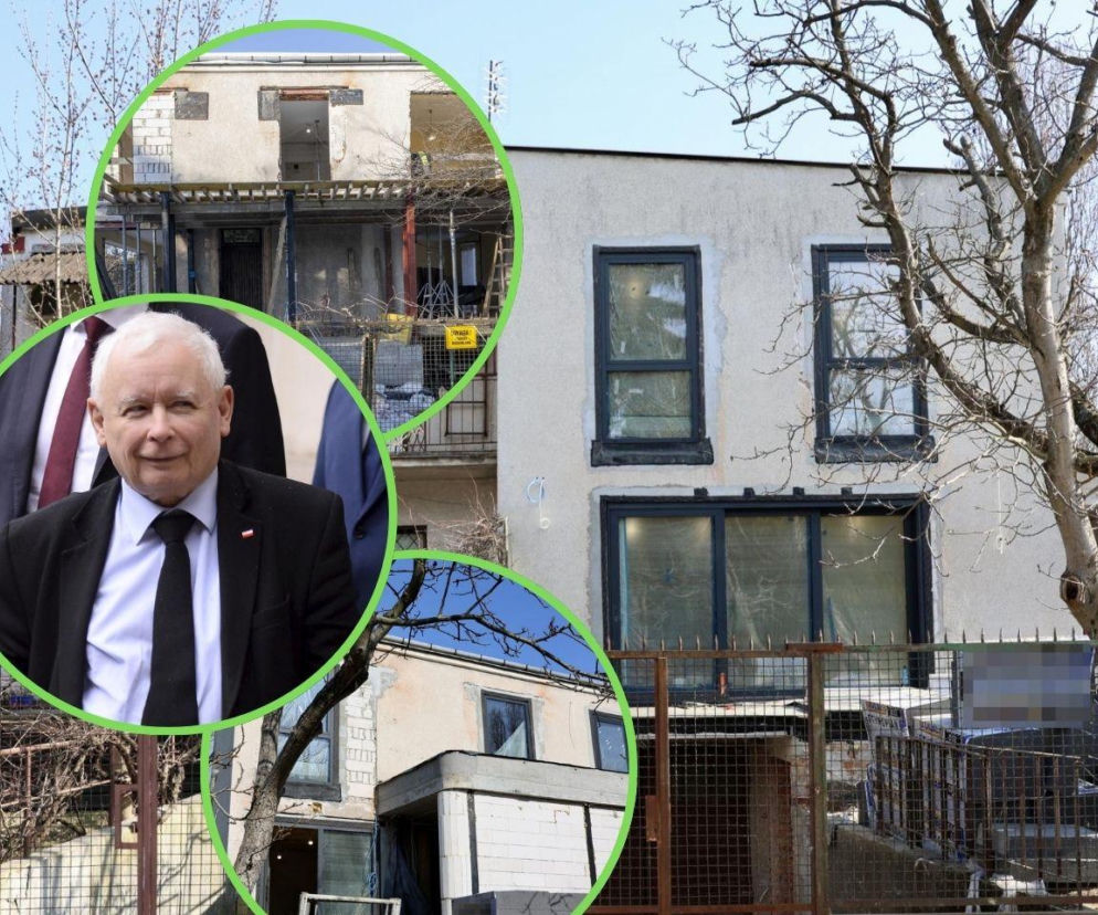 Dom Kaczyńskiego - kostka z PRL