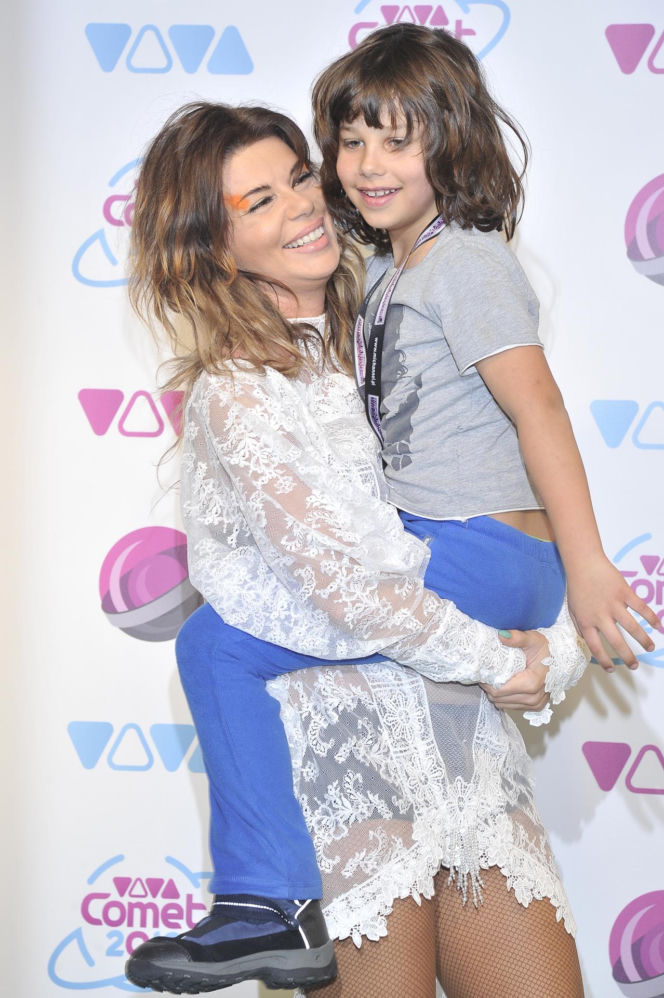 Edyta Górniak z synem Allanem