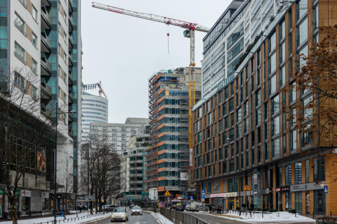 Apartamentowiec Flare przy Grzybowskiej 6A w Warszawie