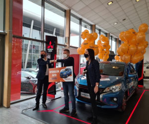 Bartek odebrał Mitsubishi Space Star od Radia ESKA!	