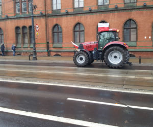 Protest rolników w Bydgoszczy