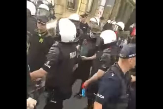Neofaszyści w Warszawie