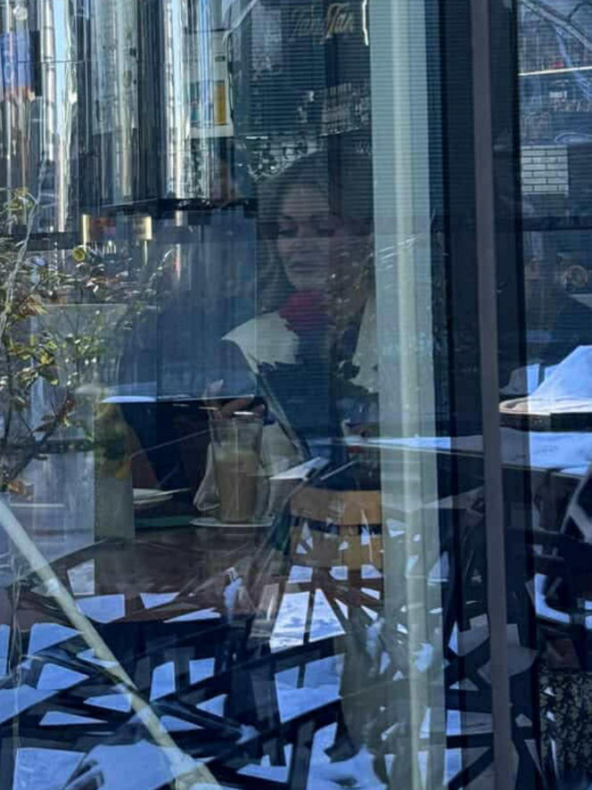 Edyta Folwarska i Maciej Pela w restauracji