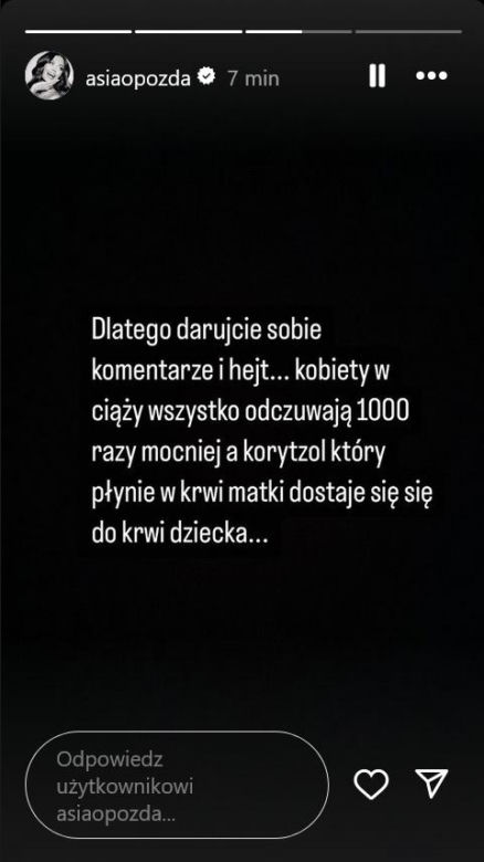 Joanna Opozda komentuje wieści o ciąży nowej ukochanej Antka
