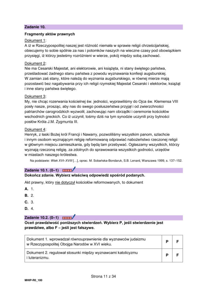 Matura 2026 z rozszerzonej historii: arkusze CKE [Formuła 2023] 18.05.2026