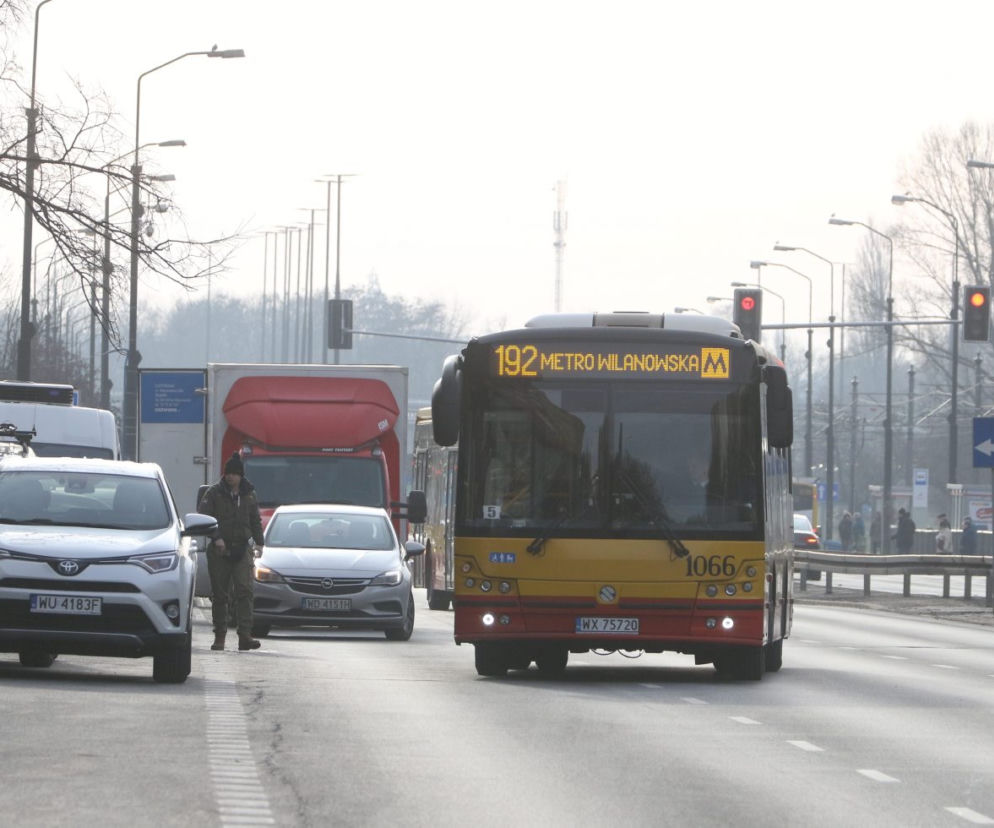 Nowe buspasy w Warszawie 