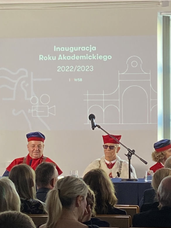 Powstała nowa szkoła wyższa w Łodzi. Zobacz, jak wyglądała inauguracja roku akademickiego