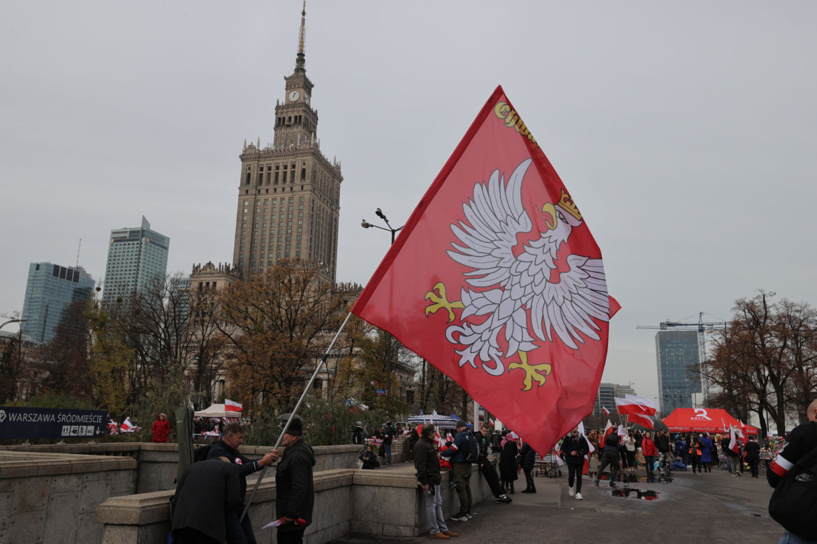 Marsz Niepodległości w Warszawie 