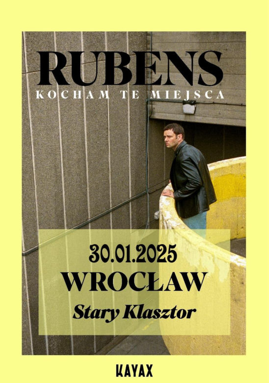 Rubens, 30 stycznia, godz. 20:30, Stary Klasztor Wrocław