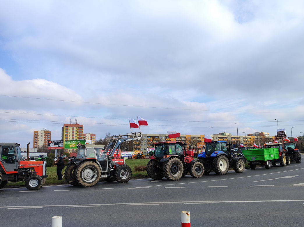 Protest rolników w Radomiu 20 marca