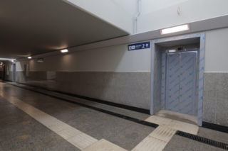 Otworzyli przejście podziemne na remontowanym dworcu PKP w Ostródzie