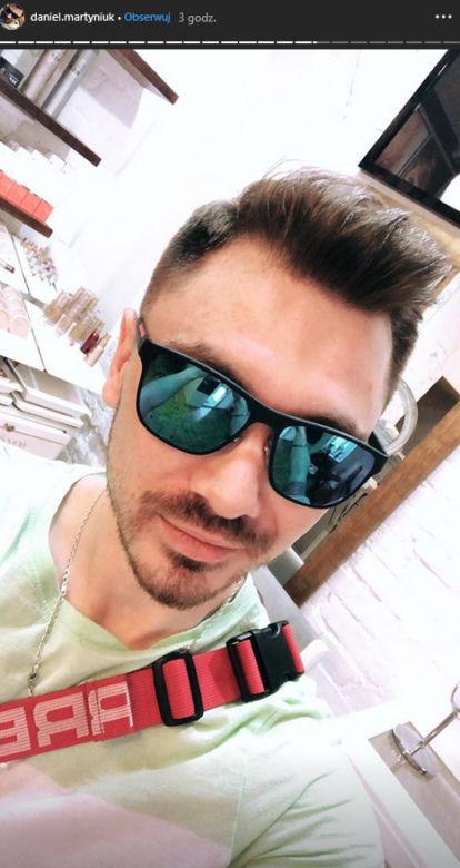 Daniel Martyniuk z tatą