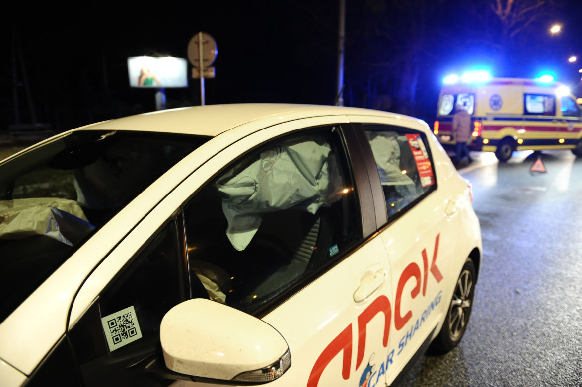Miał ponad 2 promile. Skasował auto z wypożyczalni