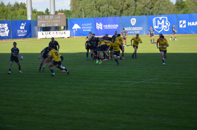 Siedlczanie wygrali półfinałowy mecz Ekstraligi Rugby! MKS Awenta Pogoń Siedlce pokonał Life Style Catering RC Arka Gdynia