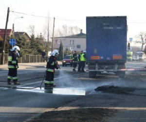 Wypadek w Bieruniu