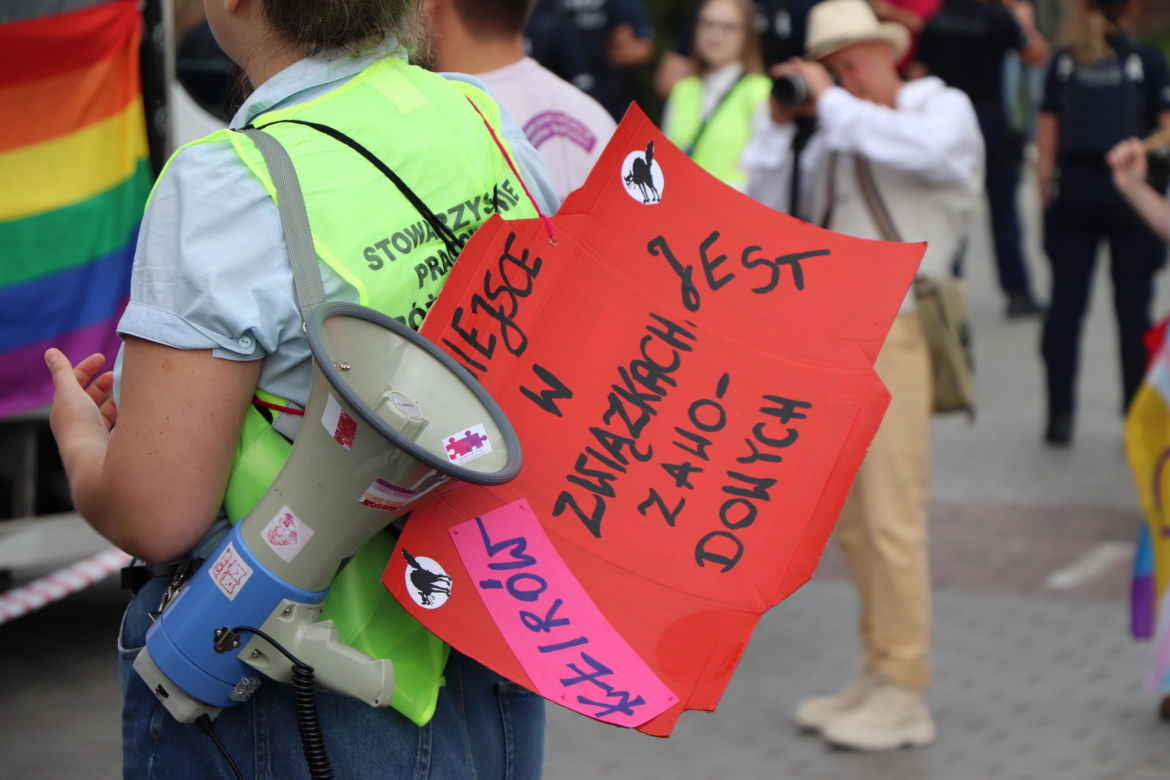 Marsz Równości w Toruniu i kontrmanifestacja