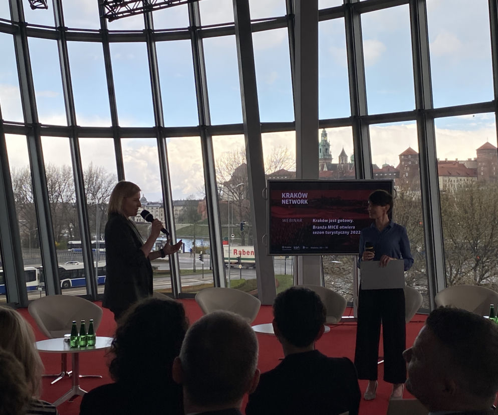 Webinar Kraków jest gotowy. Branża MICE otwiera sezon turystyczny 2022.  
