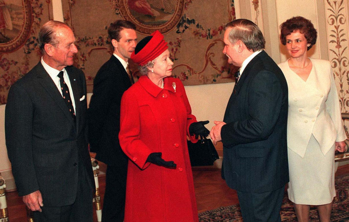 Królowa Elżbieta II i prezydenci Polski