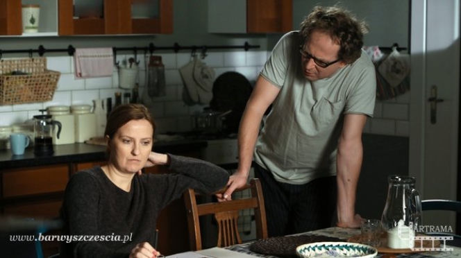 Barwy szczęścia odc. 1133. Maria (Izabela Kuna), Marek (Marcin Perchuć)