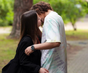 Barwy szczęścia, odcinek 3283. Ewa (Gabriela Ziembicka), Romeo (Jacek Tyszkiewicz)