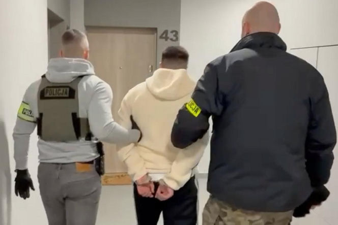 Zatrzymanie groźnego przestępcy w Łodzi