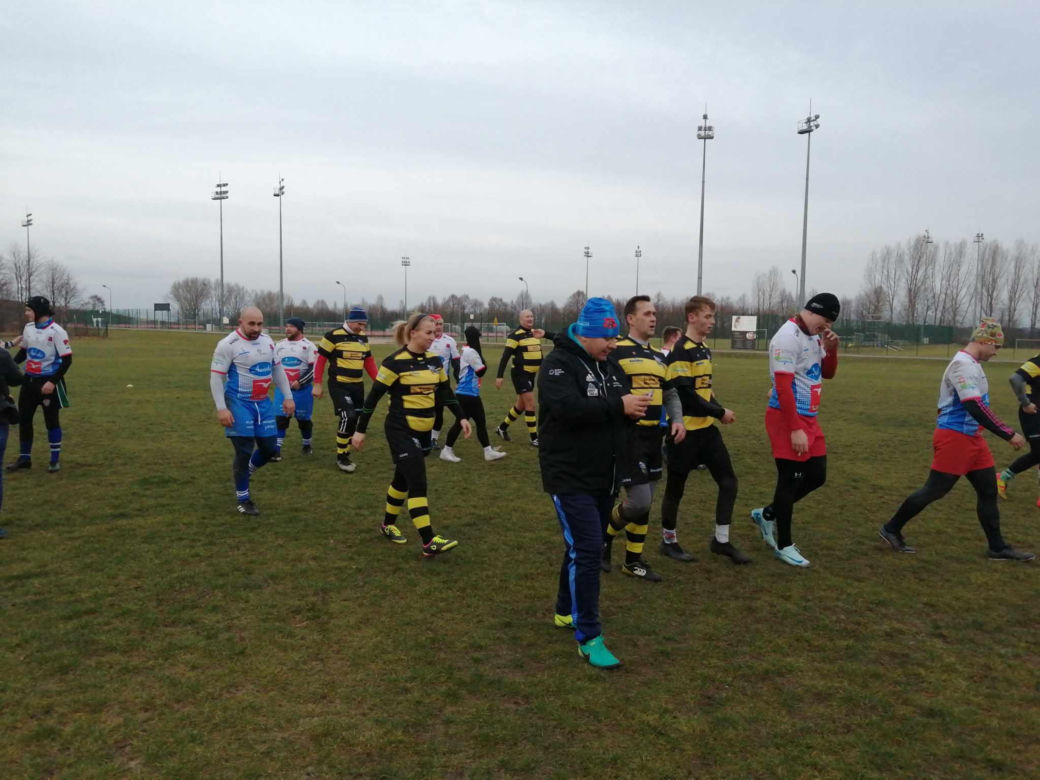 Noworoczny mecz rugby w Siedlcach 2025