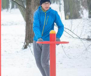Pompuje na mrozie