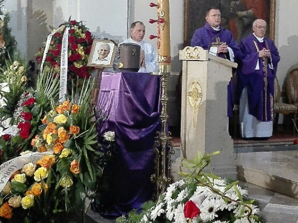 Witold Pyrkosz pogrzeb Góra Kalwaria