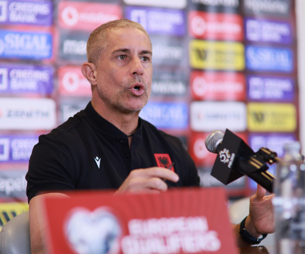 Trener Albańczyków przed meczem z Polską. Mówi o bezsennych nocach i sile kadry Urbana