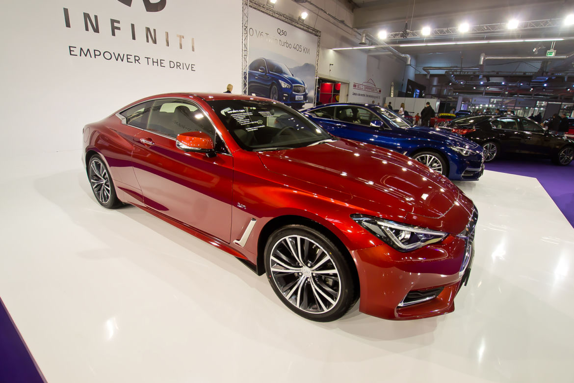 Infiniti Q60 na Warsaw Moto Show 2016
