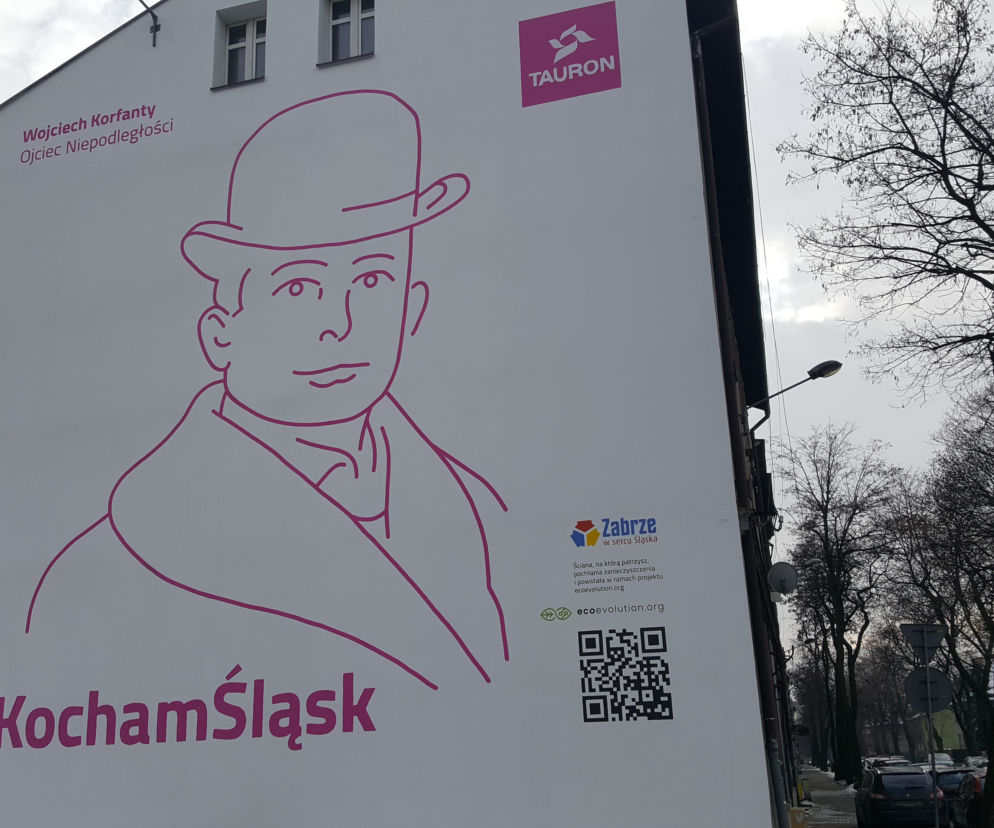 W Zabrzu powstał mural pochłaniający smog