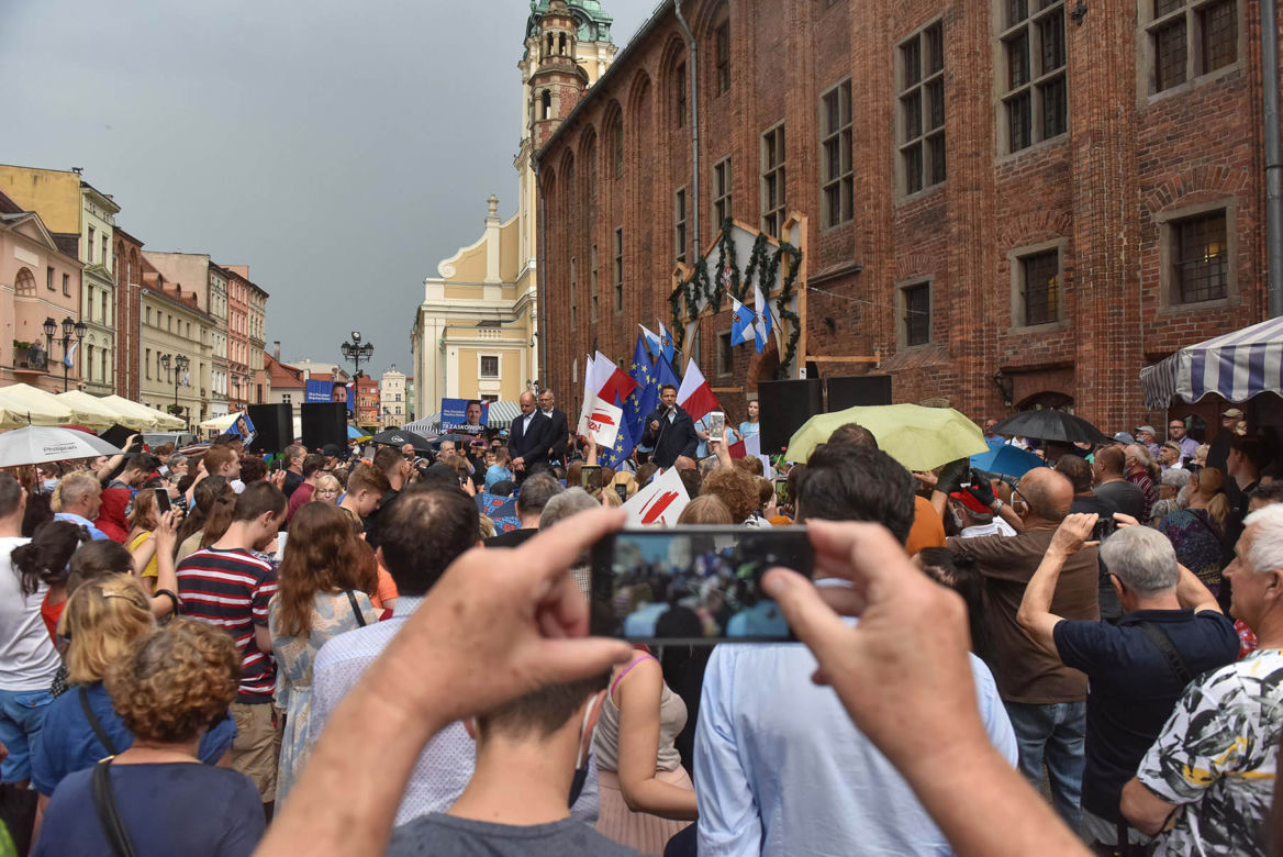 Spotkanie Rafała Trzaskowskiego w Toruniu