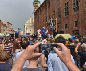 Spotkanie Rafała Trzaskowskiego w Toruniu