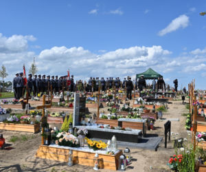 Pogrzeb policjanta, który zginął w wyniku wypadku w Gdyni