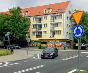 Mini rondo u zbiegu ulic Grodzkiej, Sołtysiej i Farnej