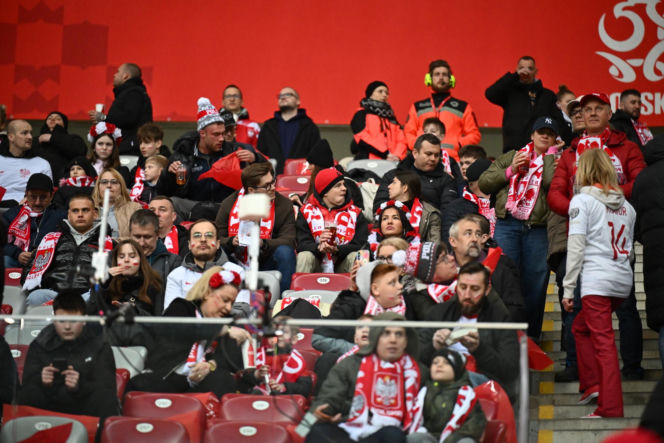 Tak się bawią kibice na meczu Polska - Albania. Gorąca atmosfera na PGE Narodowym