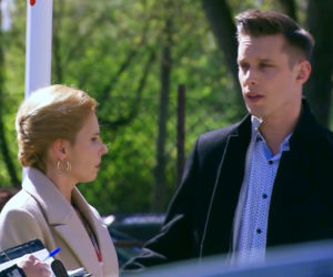 Na Wspólnej odc. 3304. Justyna Zakościelna (Magdalena Kacprzak), Darek Żbik (Michał Mikołajczak)