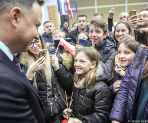 Kulesze Kościelne. Prezydent Andrzej Duda odwiedził woj. podlaskie