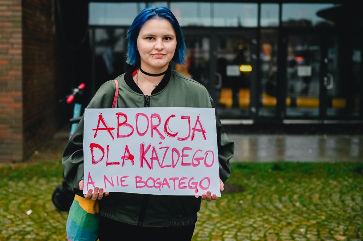 Protest aborcyjny w Gdańsku