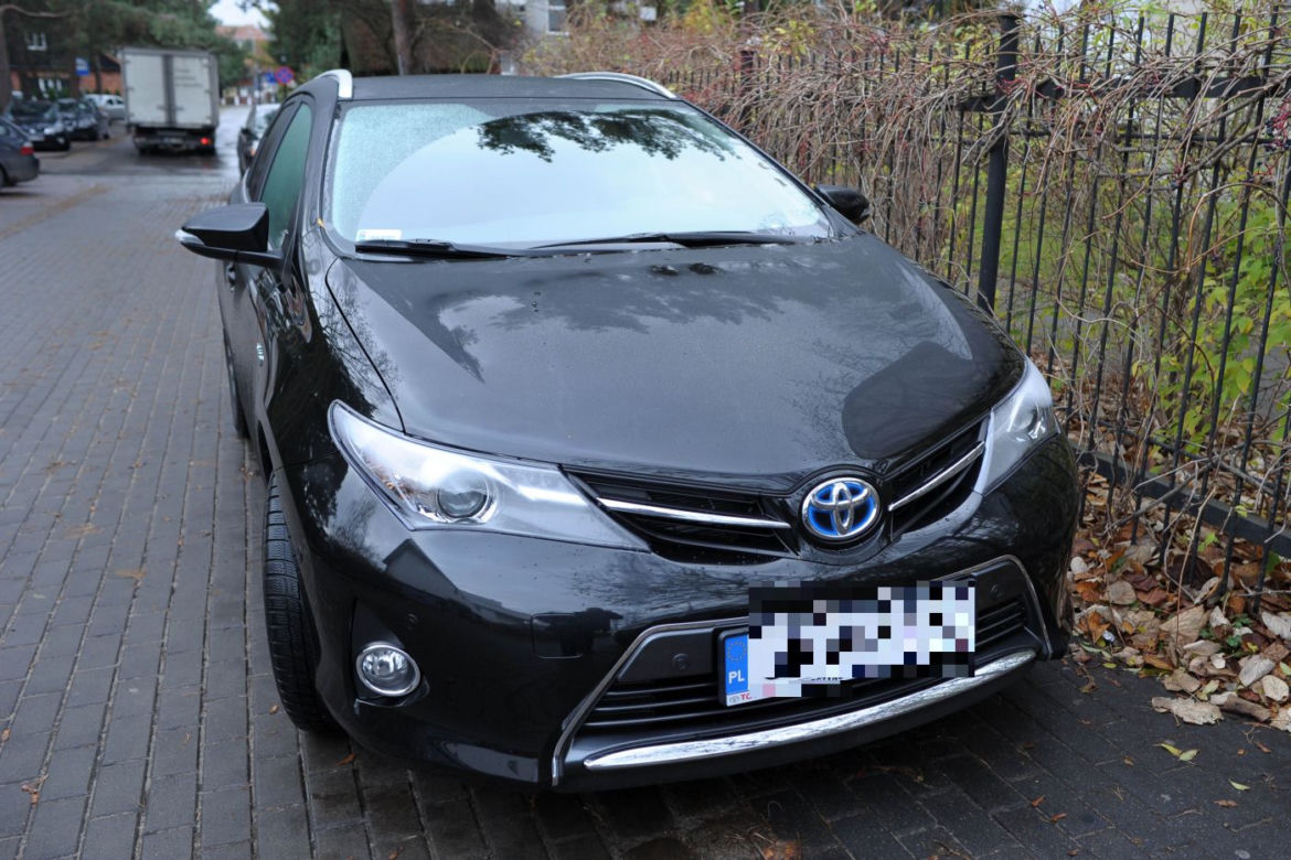 Małgorzata Tusk ma nowy samochód: to Toyota Auris Touring Sports Hybrid