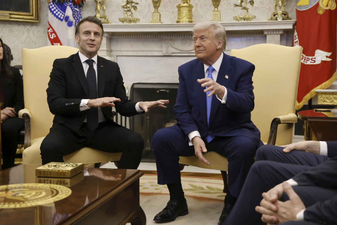 Spotkanie Trump - Macron
