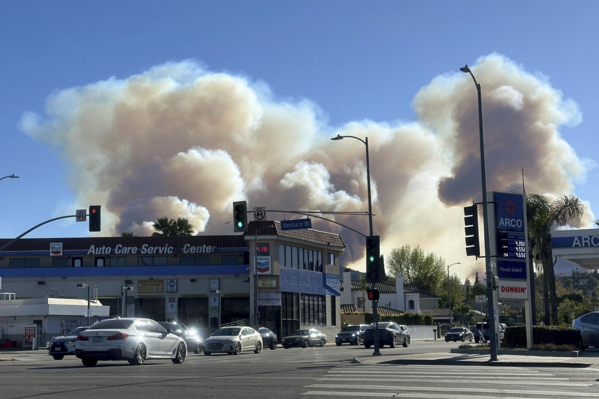  Piekło nad Los Angeles. Samoloty gaśnicze nie mogą latać. Sytuacja krytyczna!
