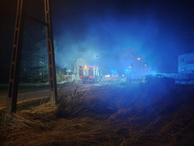 Wybuch gazu w domu jednorodzinnym