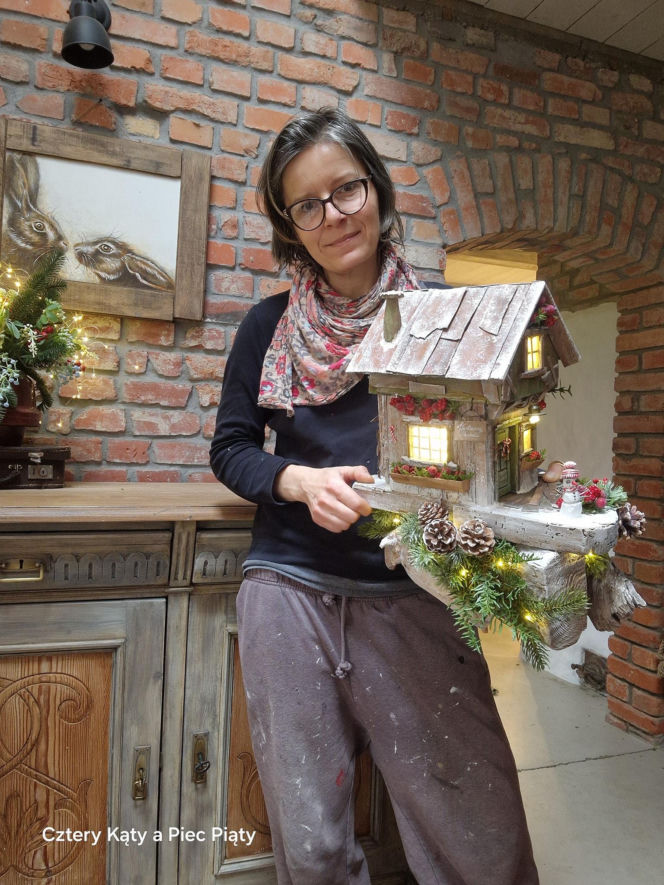 Drewniane dzieła Agnieszki - Cztery Kąty a Piec Piąty