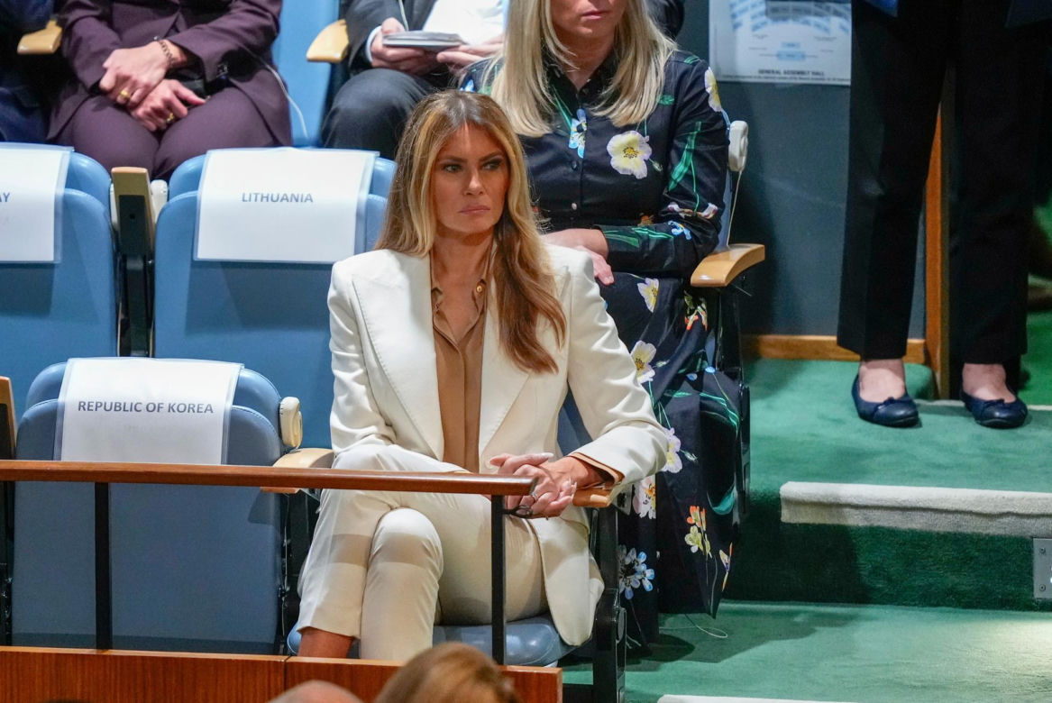 Melania Trump zadała szyku w ONZ
