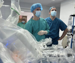 Pierwsza operacja robotyczna w zamojskim Szpitalu Papieskim