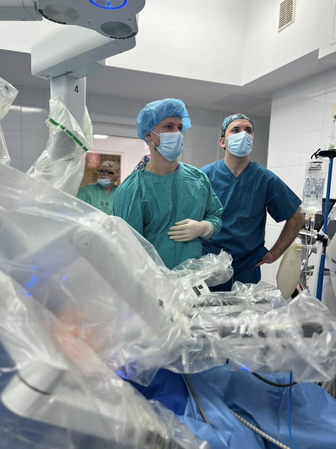 Pierwsza operacja robotyczna w zamojskim Szpitalu Papieskim