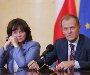 Donald Tusk, Barbara Kudrycka