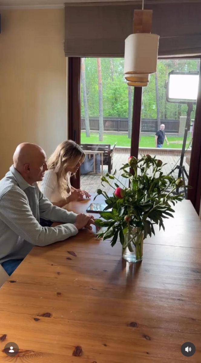 Na dobre i na złe nowy sezon na planie. Agata Woźnicka (Emilia Komarnicka), Rafał Konica (Robert Koszucki)