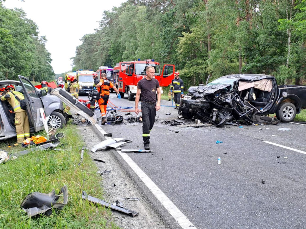 Tragiczny wypadek w Cierpicach pod Toruniem. Nie żyje 36-latek